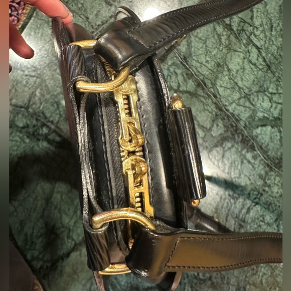 LOUIS VUITTON Mabillon Backpack Bag Epi Leather Black - Picture 9 of 13